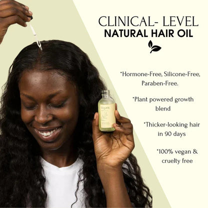 FLASH Clearance SALE - Veganic Hair Growth Oil Bundle Kit