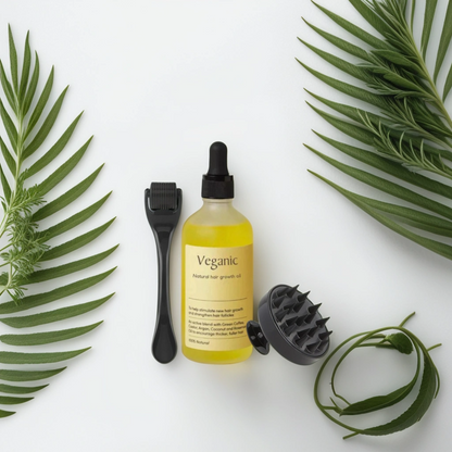 FLASH Clearance SALE - Veganic Hair Growth Oil Bundle Kit