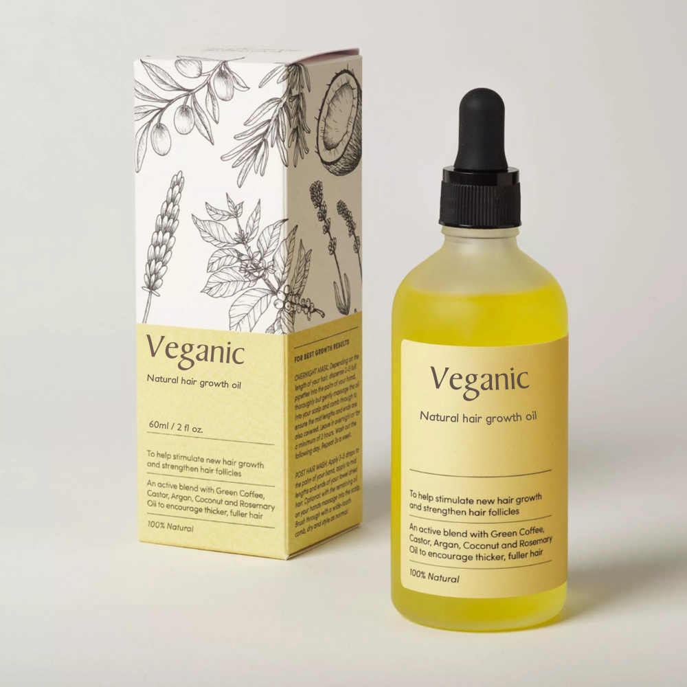 FLASH Clearance SALE - Veganic Hair Growth Oil Bundle Kit